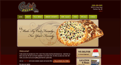 Desktop Screenshot of carlospizzasriver.com